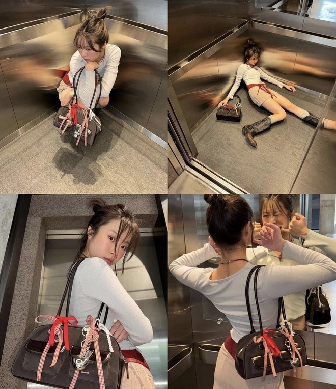 Mẫu túi xách đang làm xiêu lòng giới trẻ Hàn Quốc, được cả nữ và nam giới yêu thích 4