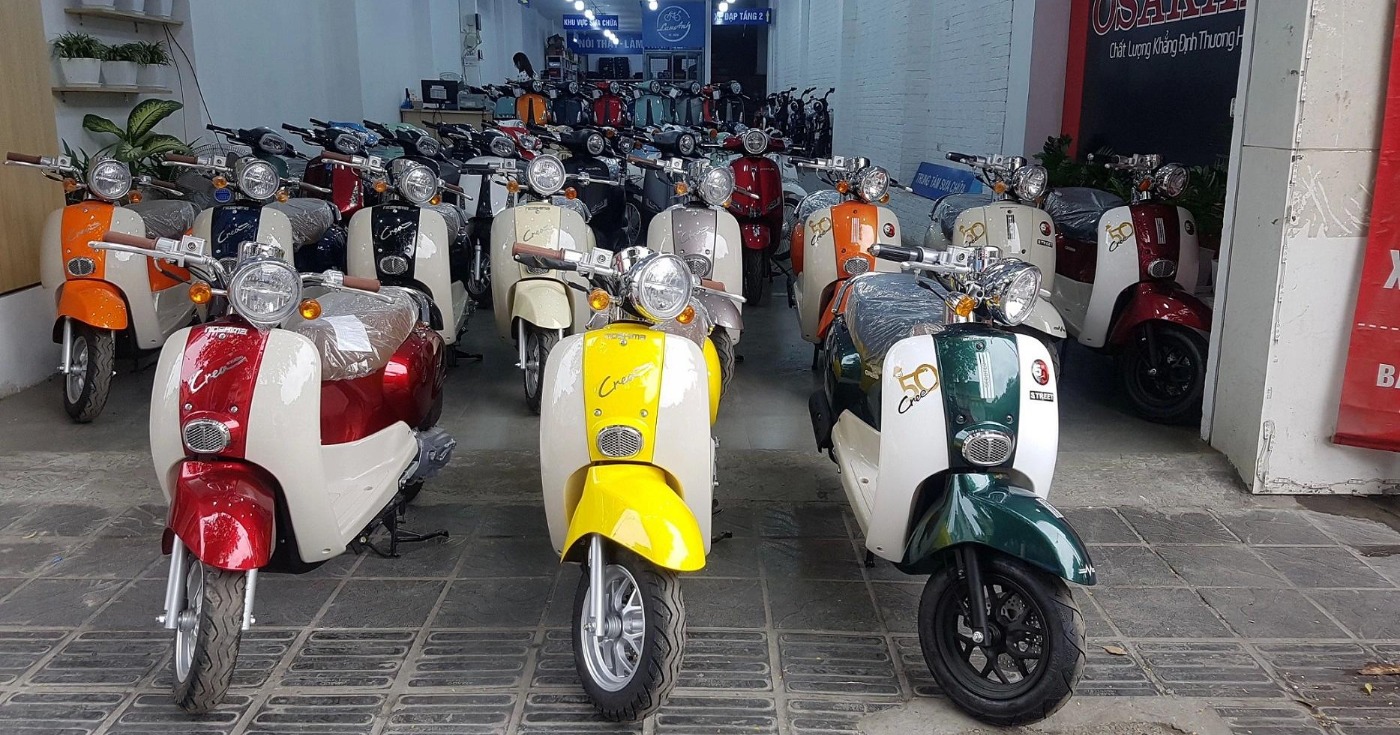 Thị trường xe máy 50 phân khối 'vắng bóng' những ông lớn