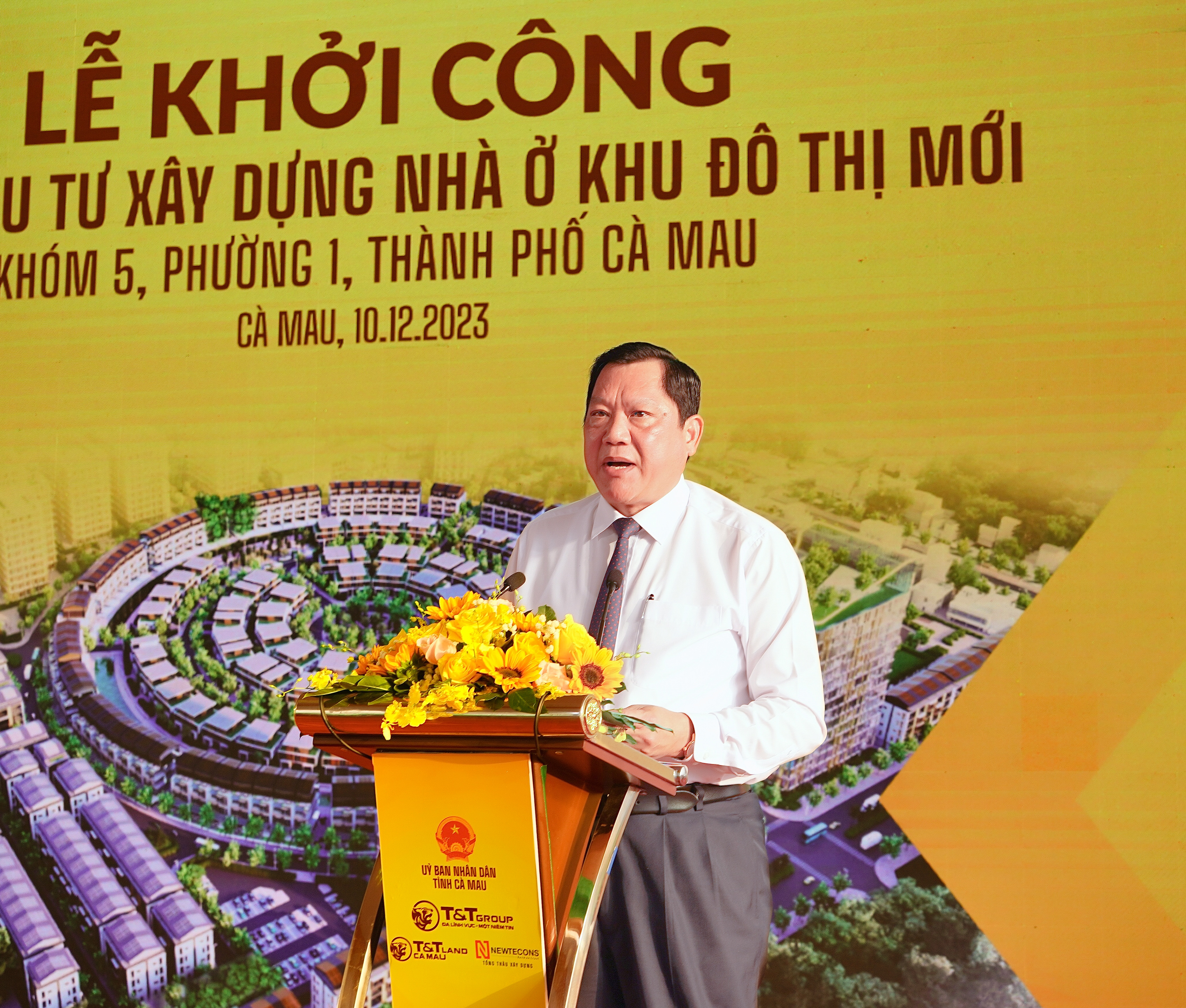T&T Group khởi công dự án đô thị hơn 1.000 tỷ đồng tại Cà Mau 3
