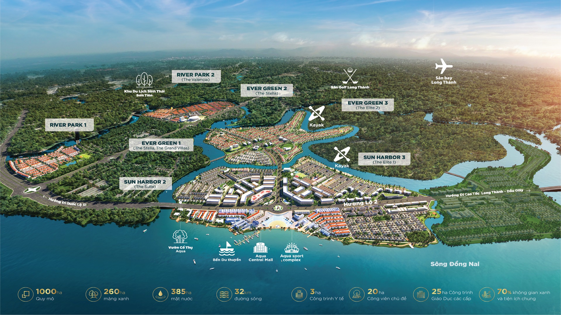 Tập đoàn Novaland NVL đề xuất điều chỉnh quy hoạch 'siêu' dự án Aqua City 2