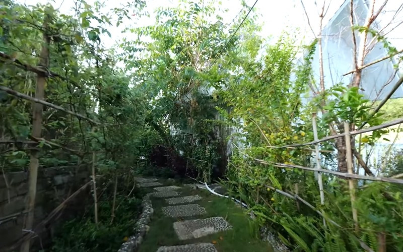 Cháu trai gia tộc giàu có bậc nhất Sài Gòn khoe nhà mới chuẩn quý tộc, vườn hoa tự trồng chứa cả một dòng suối 24
