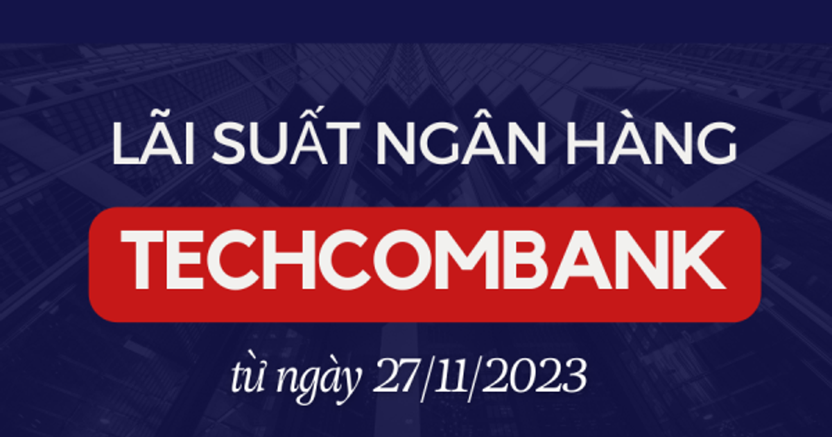 Ngân hàng Techcombank giảm lãi suất xuống mức thấp kỷ lục