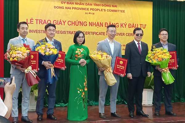 Đồng Nai: 9 dự án hút vốn đầu tư hơn 410 triệu USD