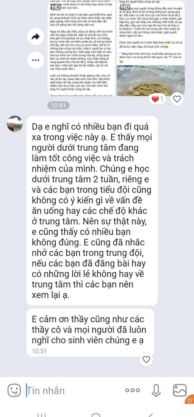 Không có chuyện sinh viên đói, chỉ chưa hợp khẩu vị vài người 6