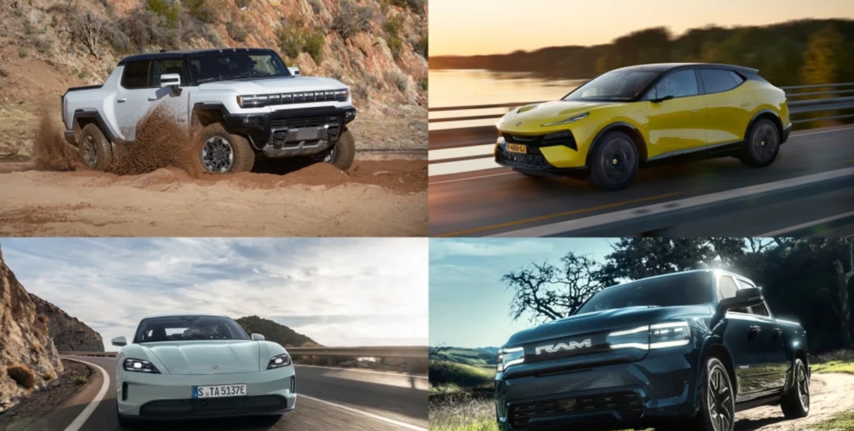 20 xe điện sạc nhanh nhất năm 2024