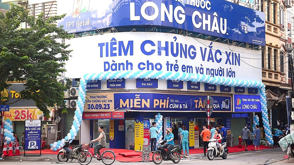 FPT Retail (FRT): Sẽ mở thêm 400 nhà thuốc Long Châu và mở mới 100 trung tâm tiêm chủng năm nay