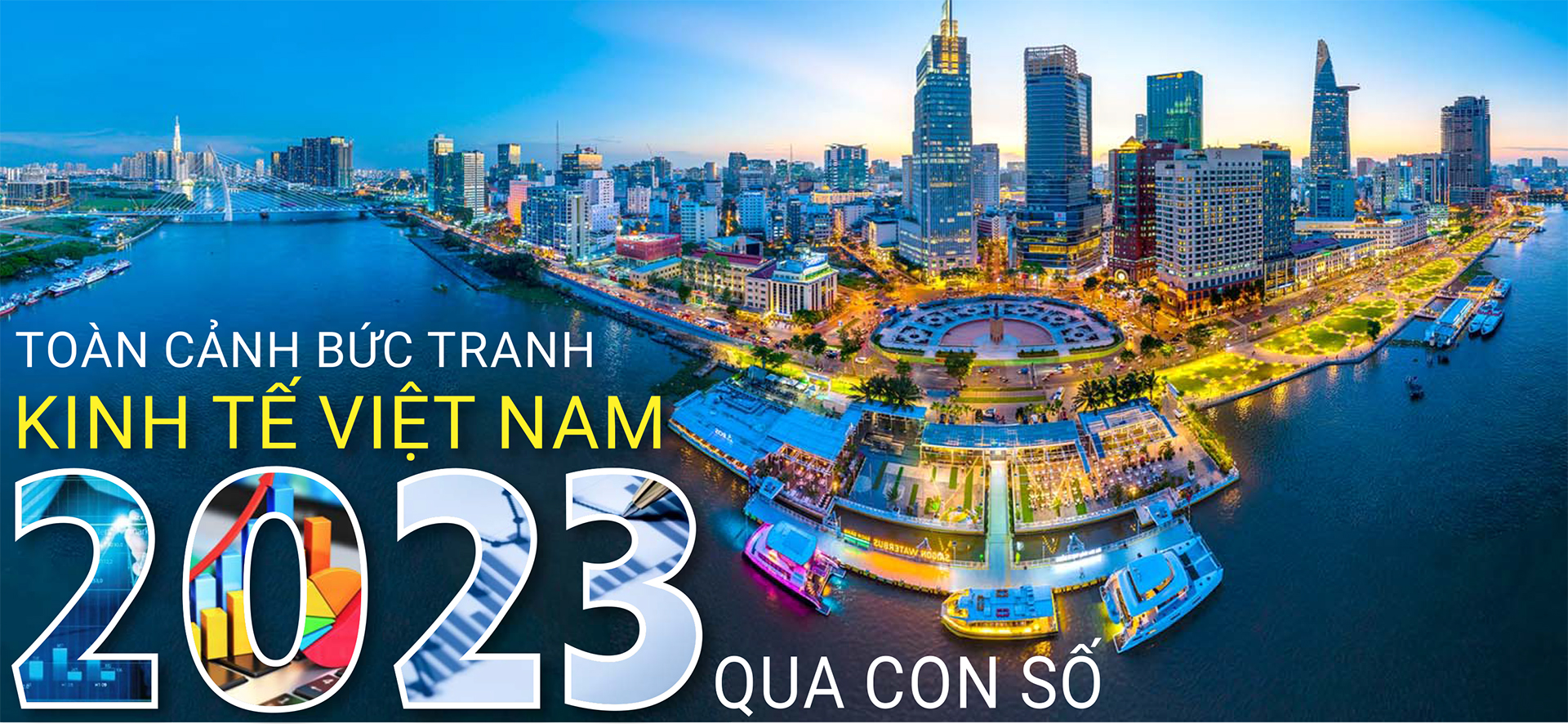 Toàn cảnh bức tranh kinh tế Việt Nam năm 2023 qua các con số