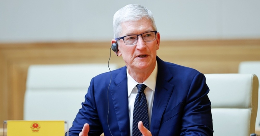 CEO Tim Cook: Apple đã tạo hơn 200.000 việc làm tại Việt Nam