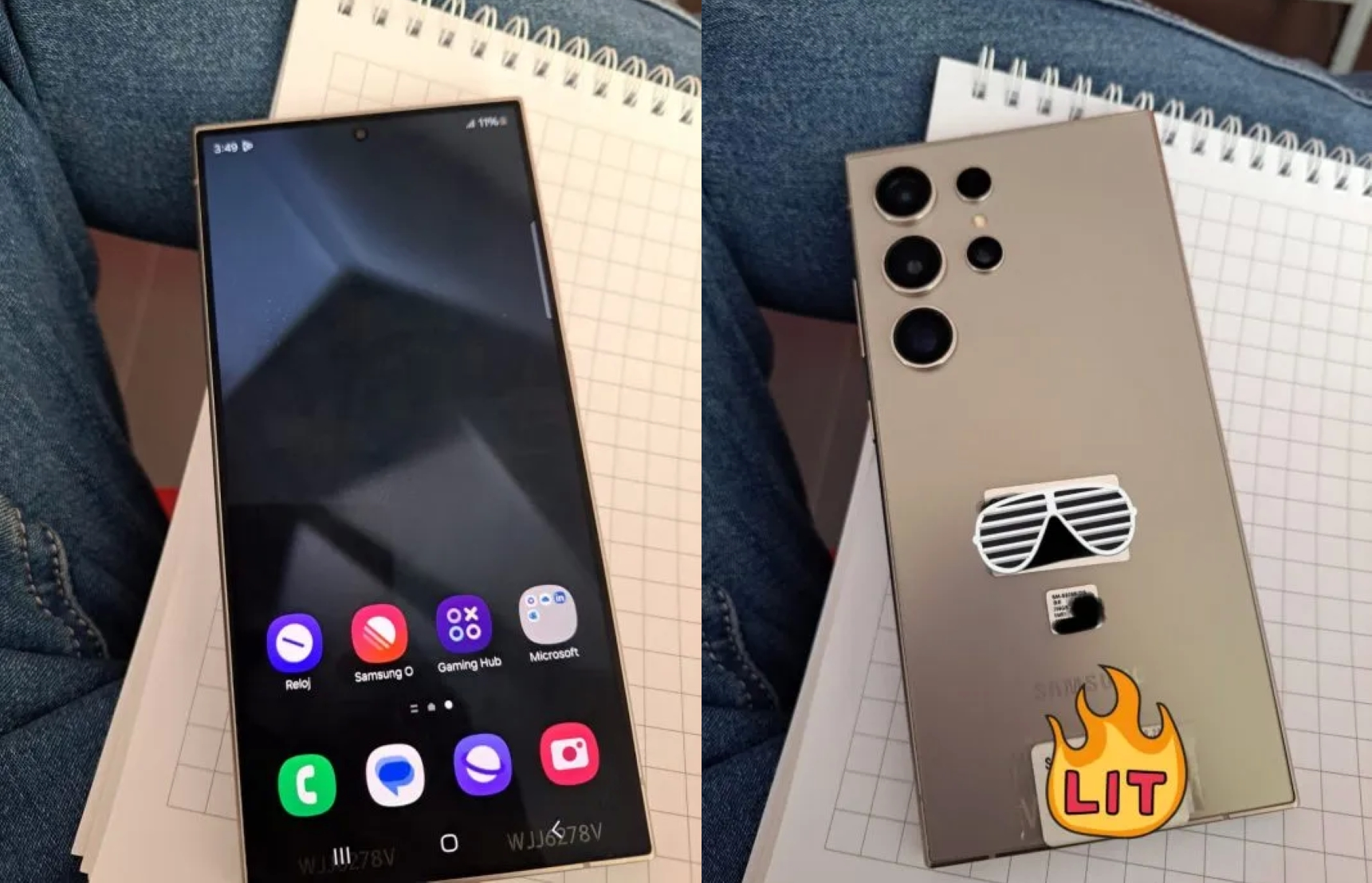 Galaxy S24 Ultra lộ diện hình ảnh thực tế