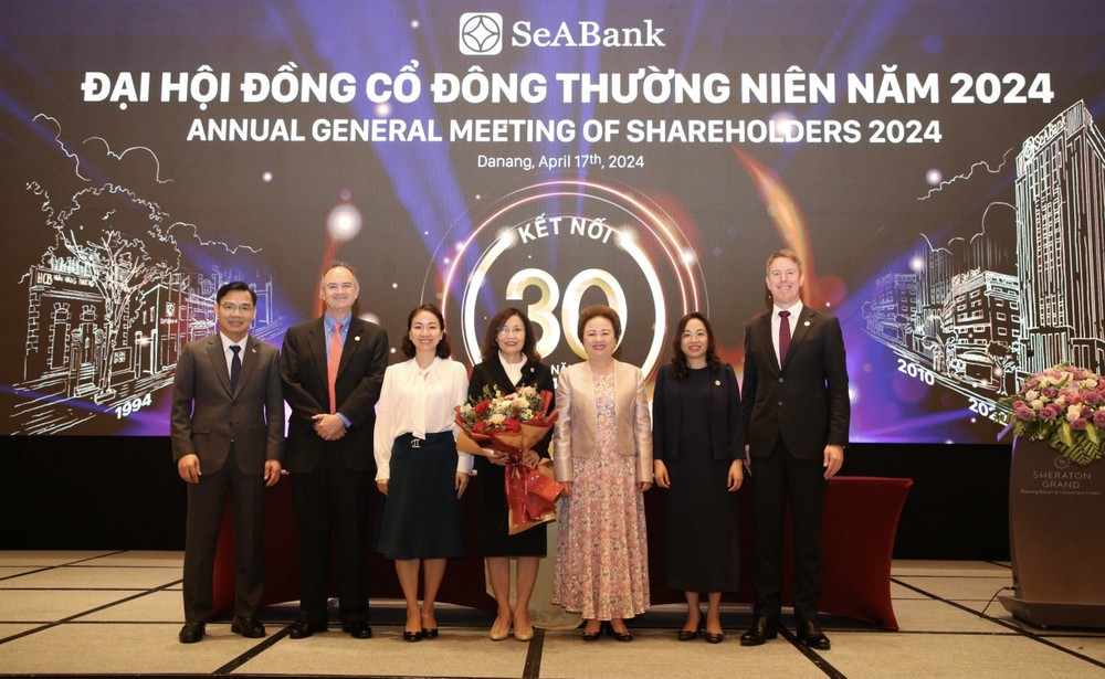 Đại hội đồng cổ đông thường niên 2024: SeABank đặt mục tiêu tăng trưởng 28%, tăng vốn điều lệ lên 30.000 tỷ đồng ảnh 2