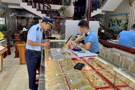Phát hiện 145 vụ vi phạm kinh doanh vàng trong 4 tháng đầu năm