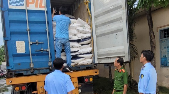 Hậu Giang: Phát hiện, xử lý lô đường cát nhập lậu trị giá trên 1 tỷ đồng
