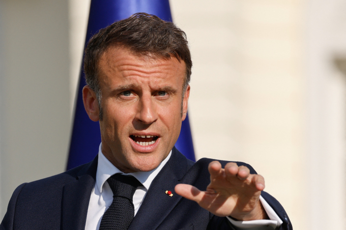 Tổng thống Pháp Emmanuel Macron 