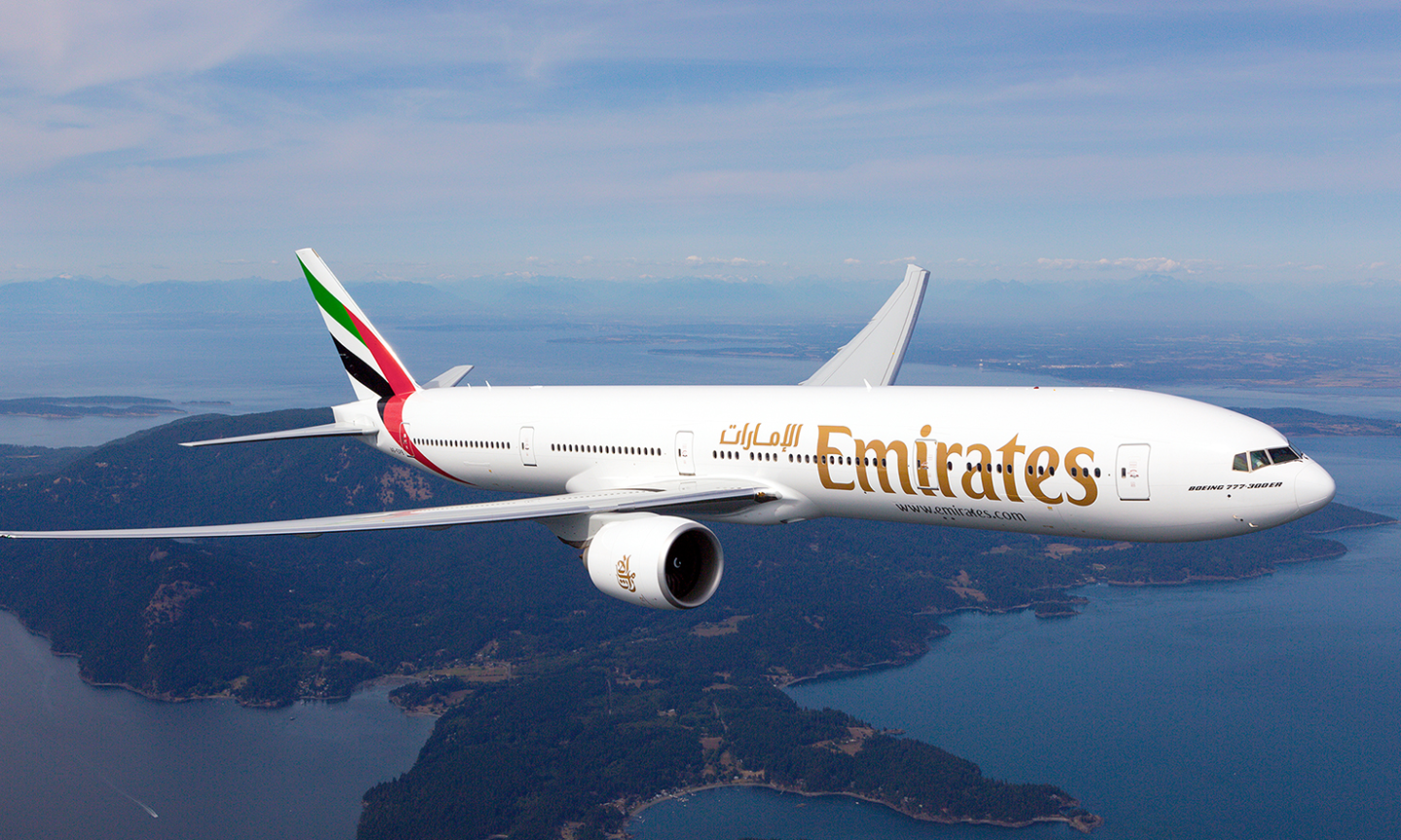 hãng hàng không Emirates của Các Tiểu vương quốc Arab