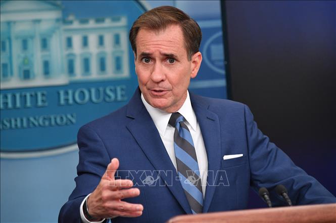 Phát ngôn viên Hội đồng An ninh Quốc gia Mỹ John Kirby.