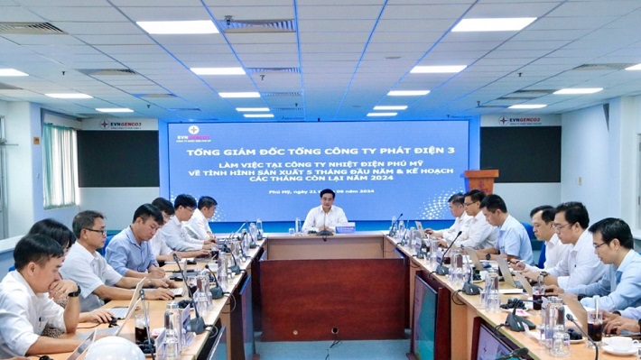 Nhiệt điện Phú Mỹ và Công ty EPS: Đảm bảo sản xuất điện mùa khô 2024