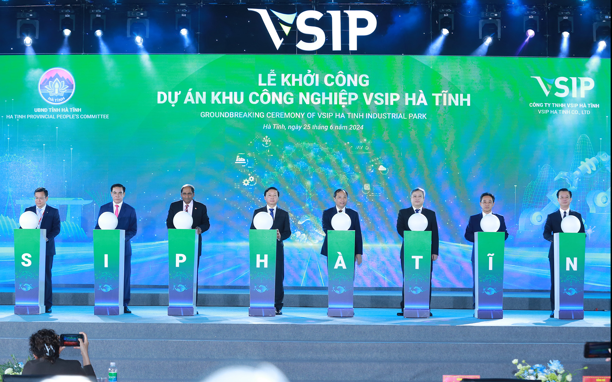 Khởi công Dự án khu công nghiệp VSIP Hà Tĩnh