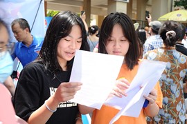 Nhiều thí sinh chọn bài thi khoa học xã hội