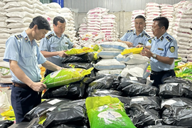 Gạo Ông Cua ST25 giả bán trên sàn Shopee