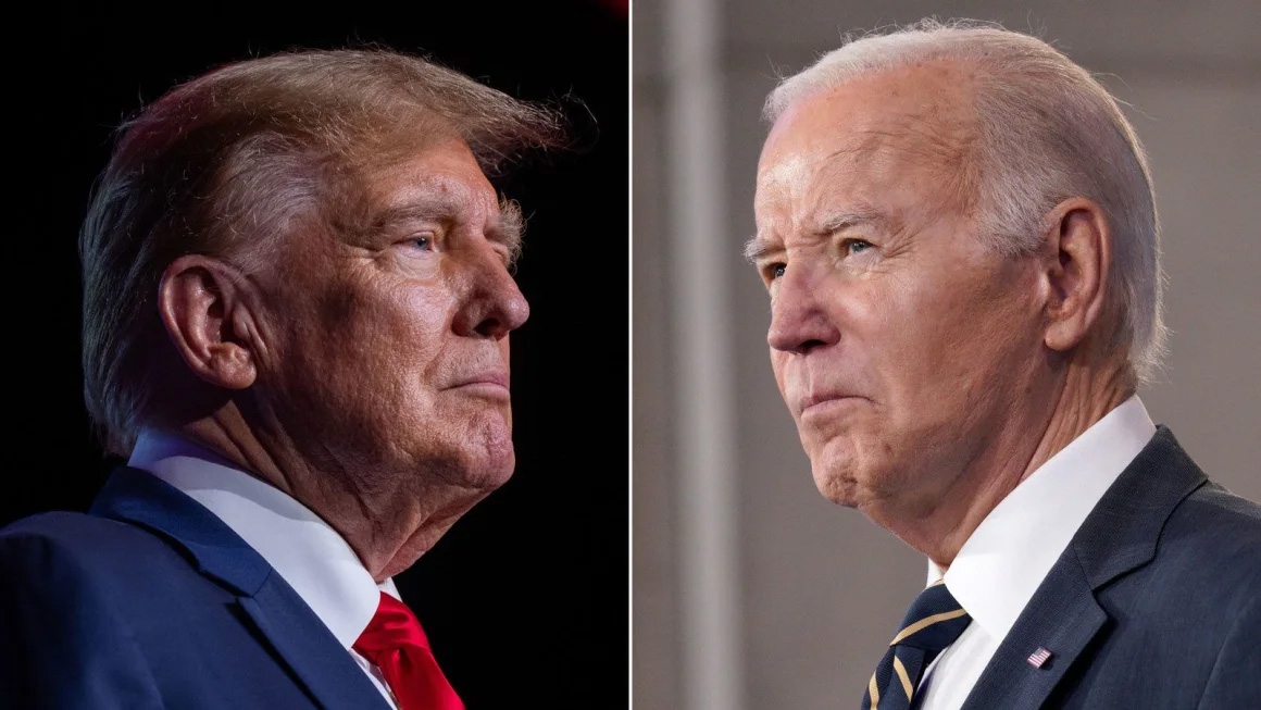 Ông Donald Trump và ông Joe Biden