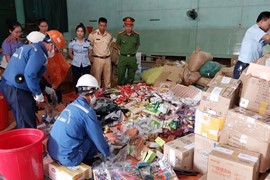 Bắc Giang tiêu hủy hàng hóa vi phạm có giá trị hơn 850 triệu đồng