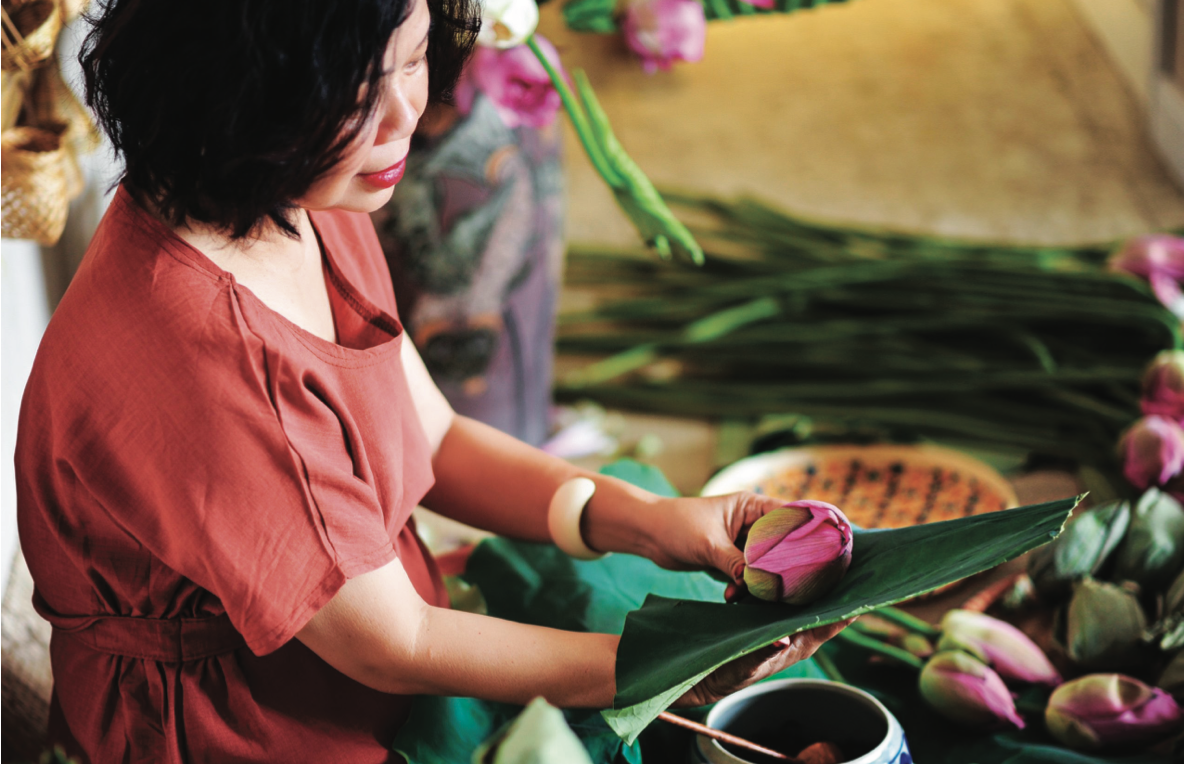 Chuyện nữ nhà báo mê sen Tây Hồ