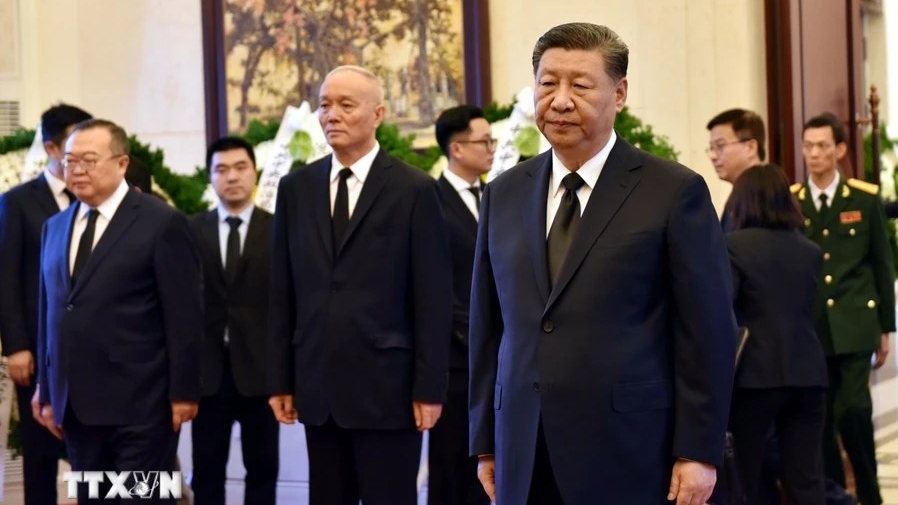 Tổng Bí thư, Chủ tịch Trung Quốc Tập Cận Bình viếng Tổng Bí thư Nguyễn Phú Trọng