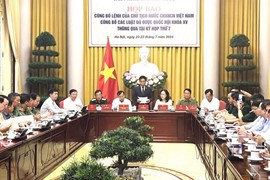Công bố Lệnh của Chủ tịch nước đối với 6 luật vừa được Quốc hội thông qua