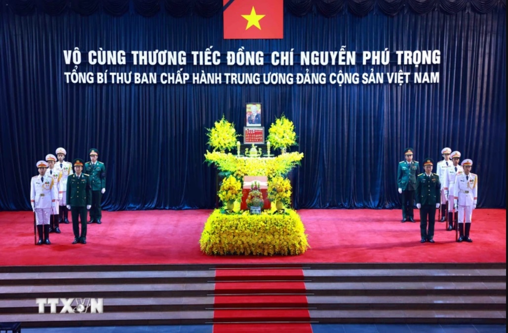 (Trực tiếp) Lễ truy điệu Tổng Bí thư Nguyễn Phú Trọng