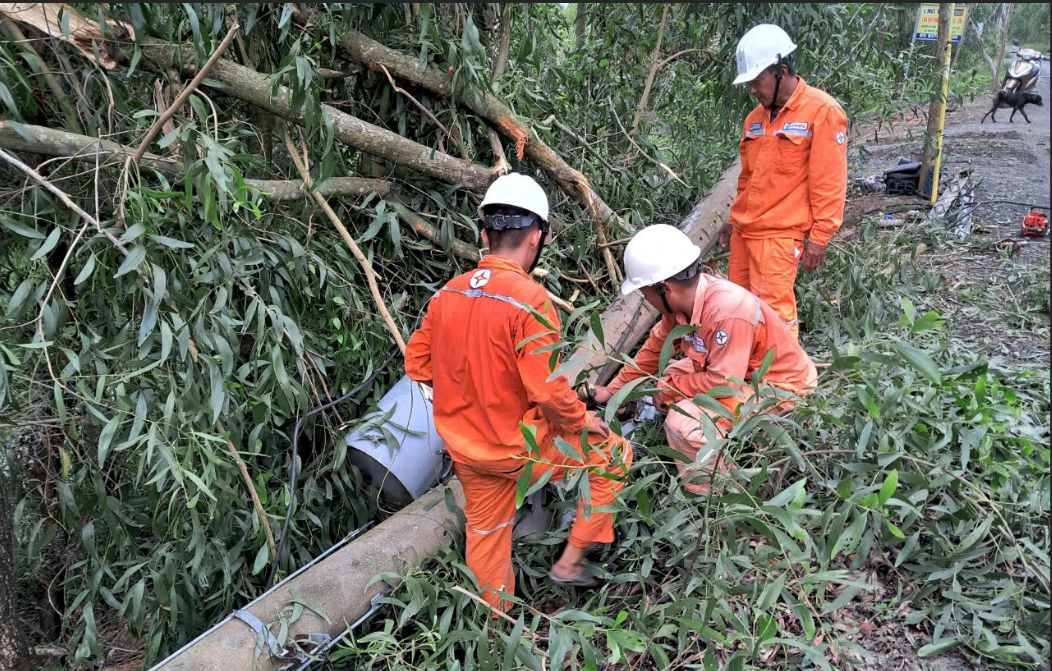 Ngành Điện miền Nam cảnh báo nguy cơ mất an toàn điện mùa mưa bão