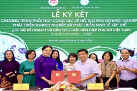4 nhóm giải pháp hỗ trợ phụ nữ khởi nghiệp, phát triển sản xuất kinh doanh