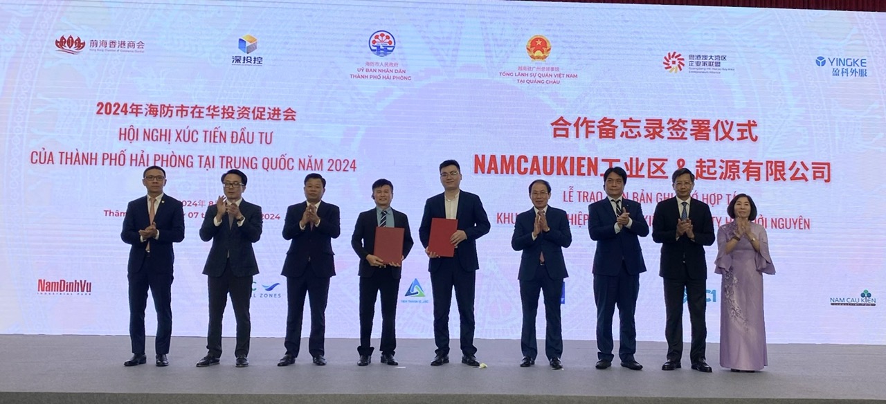 Hải Phòng thu hút thêm dòng vốn đầu tư từ Trung Quốc