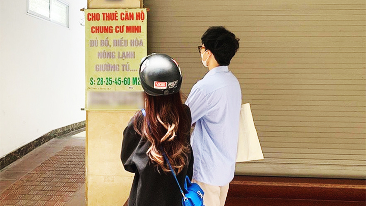 Sinh viên chật vật tìm nơi ở