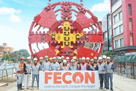Tham gia thi công Metro Line 3 Hà Nội, Công ty FECON (FCN) dự thu về trăm tỷ đồng năm nay