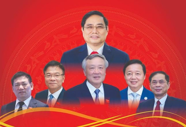 Quốc hội phê chuẩn bổ nhiệm 3 Phó Thủ tướng nhiệm kỳ 2021-2026