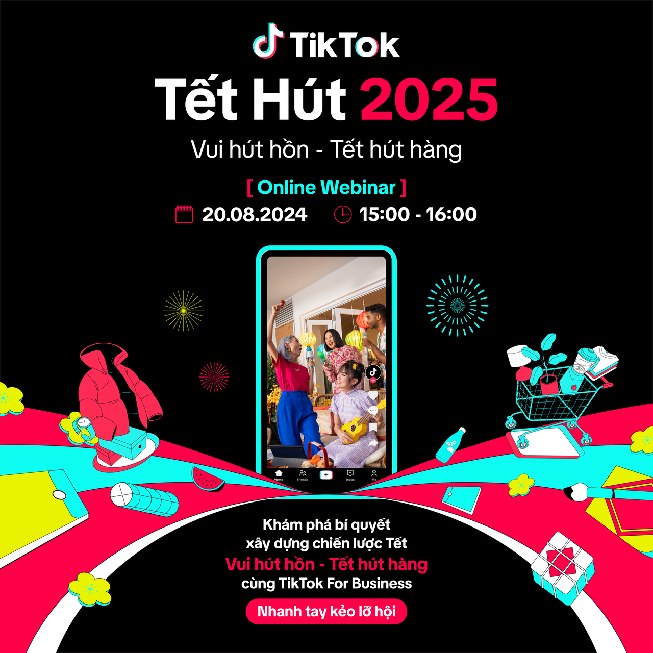 TikTok chia sẻ bí quyết xây dựng chiến lược bán hàng Tết 2025