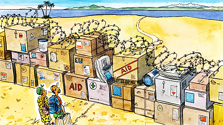 Lại “nóng” vấn đề di cư tới châu Âu