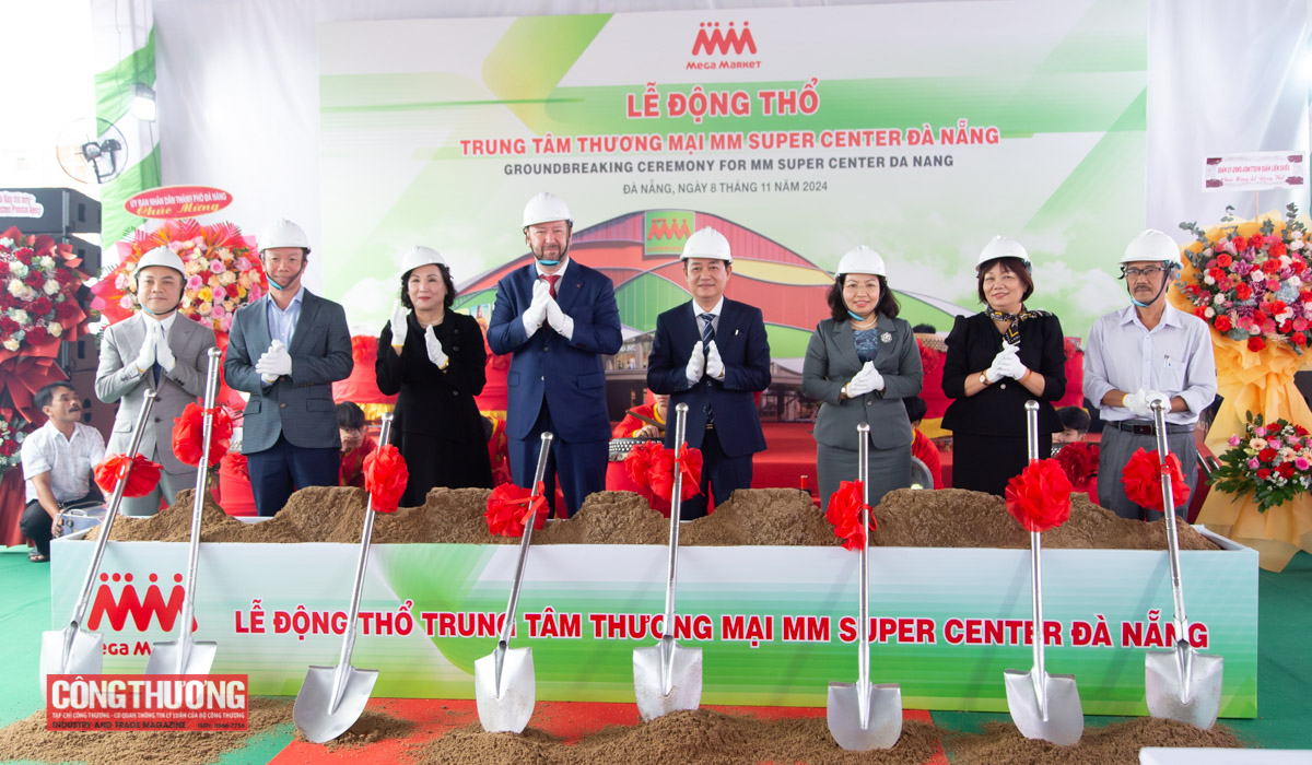 MM Mega Market động thổ trung tâm thương mại đầu tiên tại Việt Nam