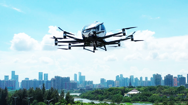 Thí điểm khai thác dịch vụ taxi bay