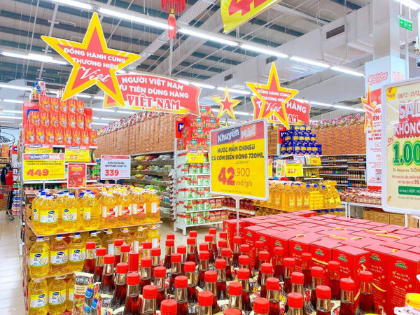 Hàng Việt Nam lên ngôi, chiếm tỷ lệ 80% tại các siêu thị và 60% trên các kênh bán lẻ truyền thống