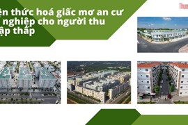 Hiện thức hoá giấc mơ an cư lạc nghiệp cho người thu nhập thấp