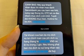 Ngân hàng không được gửi tin nhắn chứa đường link tới khách hàng