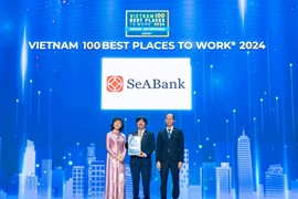 SeABank được vinh danh nơi làm việc tốt nhất Việt Nam 2024