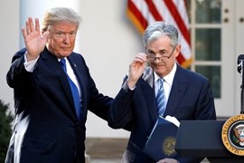 Ông Donald Trump không có ý định thay thế chủ tịch Fed Jerome Powell khi nhận chức