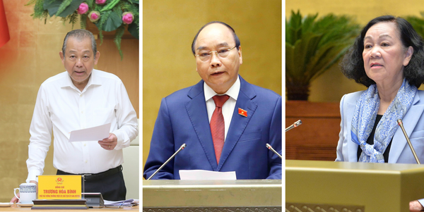 Kỷ luật cảnh cáo các ông Nguyễn Xuân Phúc, Trương Hòa Bình, khiển trách bà Trương Thị Mai