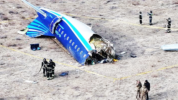 Tranh cãi quanh vụ rơi máy bay ở Kazakhstan