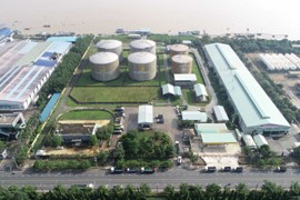 Cổ phiếu một công ty dầu khí bị đình chỉ giao dịch