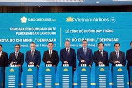 Vietnam Airlines công bố đường bay thẳng TP.HCM - Bali