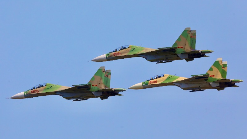 [Ảnh-Video] Không quân nhân dân Việt Nam tập luyện cho đại lễ 30 tháng 4 