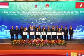 Sembcorp và Becamex đầu tư thêm 4 khu công nghiệp VSIP tại Việt Nam